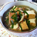 kurukurumin's cooksnap of when they made 厚揚げのぷるるんスープ.