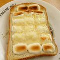 ドルフィンサーモン's cooksnap of when they made マシュマロチーズのとろ〜りトースト.