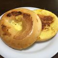 亜久里's cooksnap of when they made ベーグルでフレンチトースト♪.