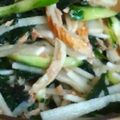 クック64OY6U☆'s cooksnap of when they made ワサビしょうゆで生ワカメサラダ.