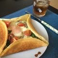 na_na13's cooksnap of when they made 簡単☆HMでガレット風目玉焼き*^^*.