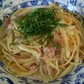 あぃっぺ's cooksnap of when they made ◆ゆでてあえるだけ！の和風ツナパスタ◆.