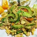たまひろ☆'s cooksnap of when they made ゴーヤ人参しりしりそうめんチャンプルー♡.