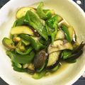 misous's cooksnap of when they made なすとピーマンの白だし煮.