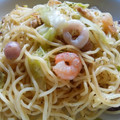 ladyamo's cooksnap of when they made 海鮮塩焼きそば.