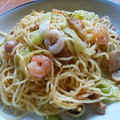 ladyamo's cooksnap of when they made ☆海鮮塩焼きそば☆.