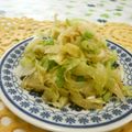 赤い電話's cooksnap of when they made キャベツの胡麻和え.