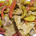 Rick_t's cooksnap of when they made 豚肉とパプリカのカレー炒め★簡単.