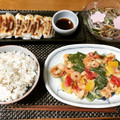 ゆきにゃーんっ's cooksnap of when they made エビの野菜オイマヨ炒め.