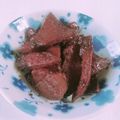 ⓚⓘⓚⓘ's cooksnap of when they made レバーの甘辛煮.