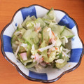 たまのじゃく's cooksnap of when they made 簡単手間いらずきゅうりとカニカマのサラダ.