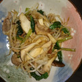 ★くまた★☆'s cooksnap of when they made 簡単♪きのこと もやし 小松菜の野菜炒め.