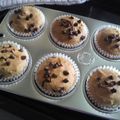 ねろりんりん's cooksnap of when they made チョコチップマフィン♪バター不使用！.