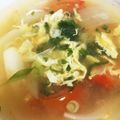マナブレスト's cooksnap of when they made 中華なかき玉汁　（夏）.