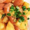 ちょこちょこ♪'s cooksnap of when they made お弁当に♪じゃがいもとウインナーの煮物.