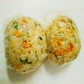 くまちーこ's cooksnap of when they made 鮭と大葉のオイルおにぎり.