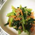 aicom81's cooksnap of when they made 簡単！小松菜のツナ炒め.