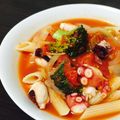 taaaaan's cooksnap of when they made たことトマトのパスタ.