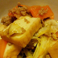 natsu1980's cooksnap of when they made 厚揚げと豚ひきとキャベツの味噌炒め.