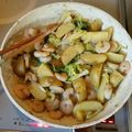 しょうご25's cooksnap of when they made 新じゃが＆菜の花＆海老のアンチョビ炒め.