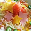 さくさくぱんた's cooksnap of when they made 冷凍トマトで太陽のサラダうどん.