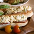 ガメコ's cooksnap of when they made 大好き！パクチーたまごサンドウィッチ☆.