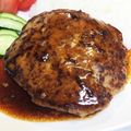 あぽぽ0621's cooksnap of when they made 簡単美味しい♪ハンバーグ.