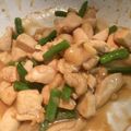 クック7KG38C☆'s cooksnap of when they made 簡単☆鶏肉とインゲンのピリ辛炒め.