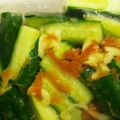 ピニヨ's cooksnap of when they made 簡単☆白だしで、にんにく梅きゅうり.