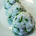 シナモシナモ's cooksnap of when they made ねぎ❤ごま❤ゆかり　ｄｅ　おにぎり.