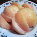 ユカまんま's cooksnap of when they made 無駄なし！★桃のきれいなむき方.