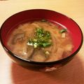 シナモシナモ's cooksnap of when they made ナスと玉ねぎの味噌汁.