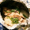 クックG8H181☆'s cooksnap of when they made トースターで！鮭のホイル焼き.