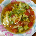 かばぽん's cooksnap of when they made ✾トマトとおくらのスープ✾.