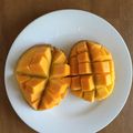 ののかい's cooksnap of when they made マンゴウの切り方.