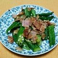 料理好き独身男子's cooksnap of when they made 簡単！時短！オクラとベーコンの炒めもの.