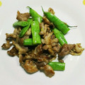 ハニイとムサシ's cooksnap of when they made 簡単★豚肉といんげんのめんつゆ炒め♪.