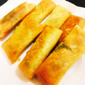 maika♩'s cooksnap of when they made 簡単！ササミと大葉と梅干しの春巻き揚げ☆.