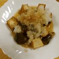 せつみか's cooksnap of when they made 茄子と厚揚げのガーリック風味おろし乗っけ.