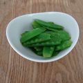 melmarilyn's cooksnap of when they made 絹さやの柚子胡椒バターソース.