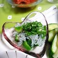 ＴＯＭＯＷＡＴ's cooksnap of when they made 絶品！生しらすとオクラの和え物.