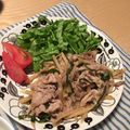クックWL30YP☆'s cooksnap of when they made 豚肉とニラのバタポン炒め.