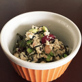 Bluemama☆'s cooksnap of when they made 枝豆とひじきの胡桃入り白和え.