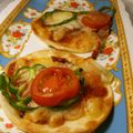 大魔女's cooksnap of when they made 餃子の皮でパリパリピザ。.