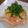 悠おかしゃん's cooksnap of when they made ☆しらたきのコチュジャン＆マヨサラダ☆.