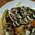 おおなべ's cooksnap of when they made カキ入りお好み焼き.