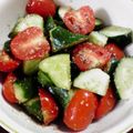 えころーぜ's cooksnap of when they made キュウリとミニトマトのゴマサラダ.