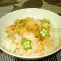 よこひぃ's cooksnap of when they made 梅干しオクラご飯.