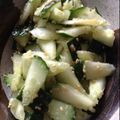 らてぼう's cooksnap of when they made 簡単副菜♪キュウリの中華胡麻和え.