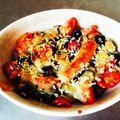モッチーアヤ's cooksnap of when they made 夏野菜☆茄子とトマトのチーズ焼き.